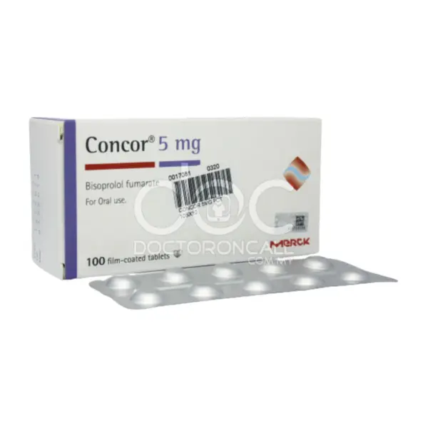 Concor 5mg Tablet