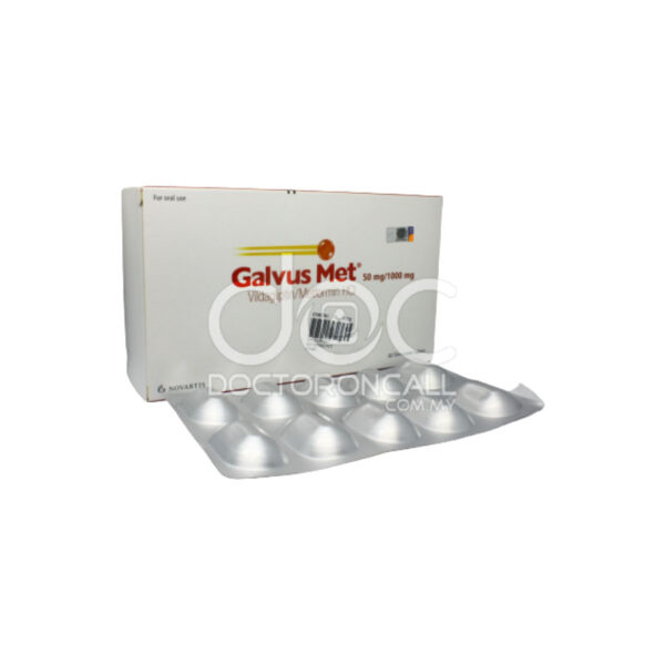 Galvus Met 50/1000mg Tablet