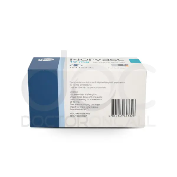 Norvasc 10mg Tablet - Image 2
