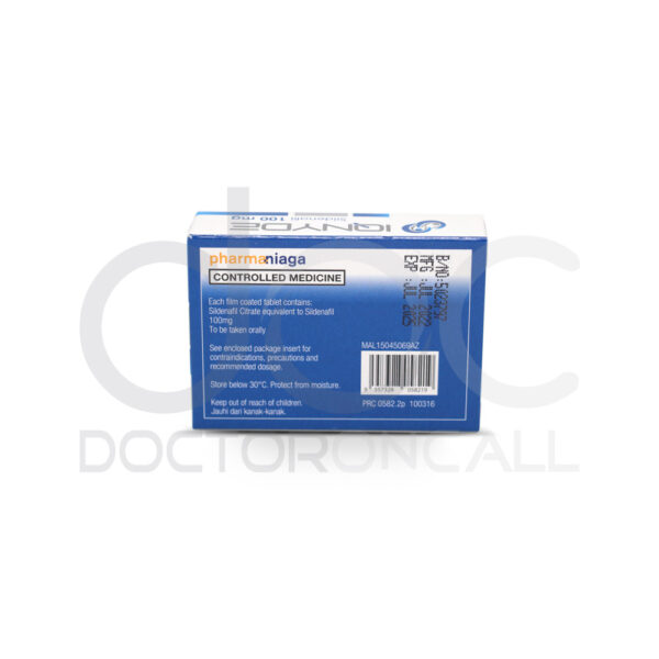 Pharmaniaga Iqnyde 100mg Tablet - Image 3