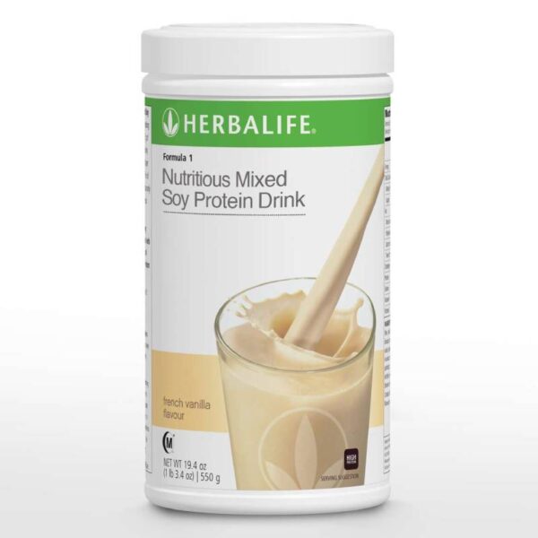 Herbalife Protein Shake Formula 1 Nutritous Mixed Soy Protein 550g - Image 2