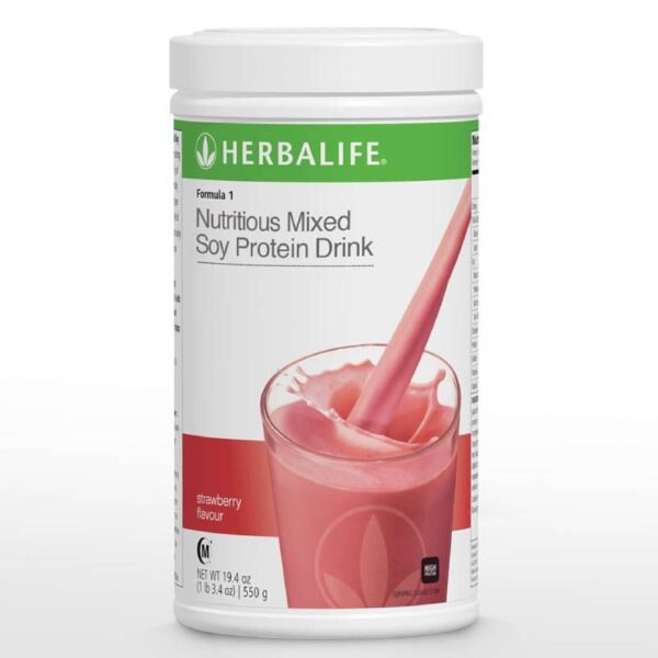 Herbalife Protein Shake Formula 1 Nutritous Mixed Soy Protein 550g - Image 4