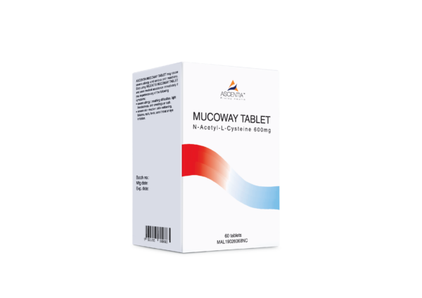 Ascentia Mucoway 600mg Tablet