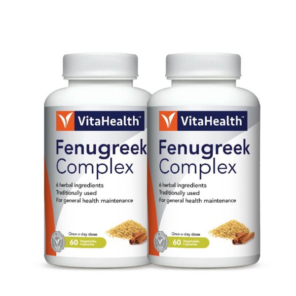 VitaHealth Fenugreek + Cinnamon Complex Capsule