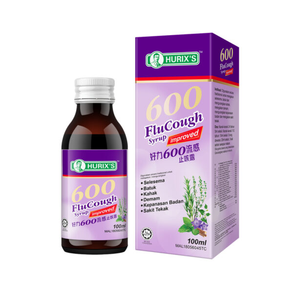 Hurix's 600 Flu Cough Syrup