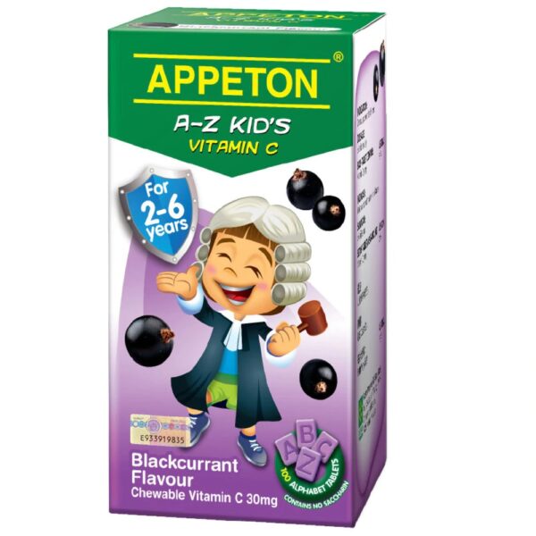 Appeton A-Z Kid's Vitamin C 30mg Tablet 100s - Image 2