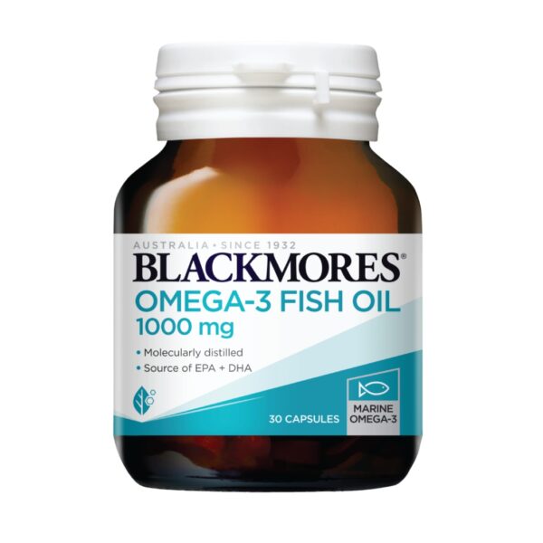 Blackmores Omega-3 Fish Oil 1000mg Capsule