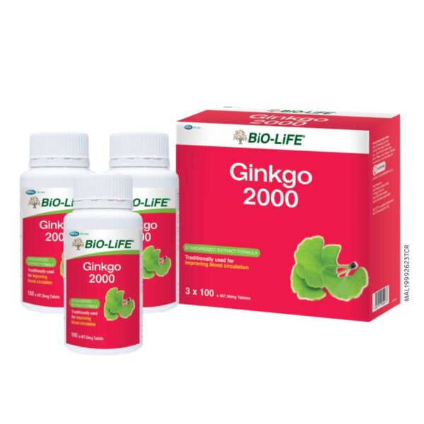 Bio-Life Ginkgo 2000 Tablet - Image 2