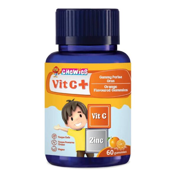Chewies Vitamin C + Zinc Gummy (Orange)