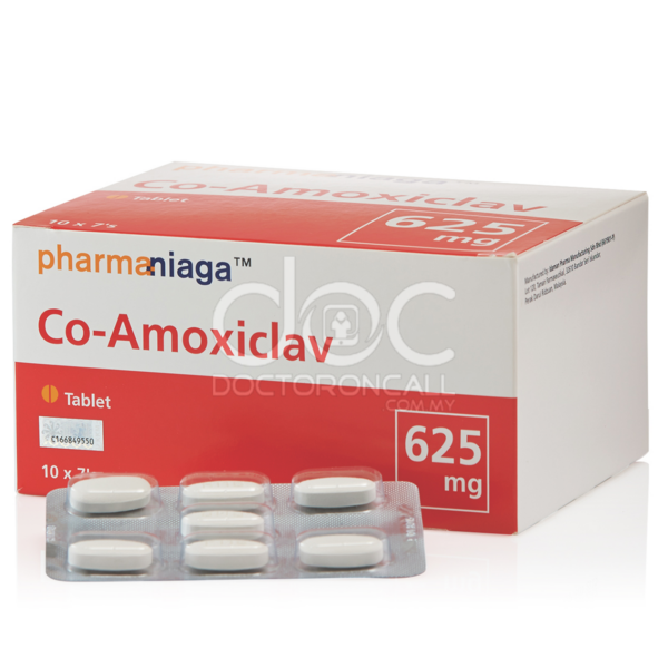 Pharmaniaga Co-Amoxiclav 625mg Tablet - Image 2