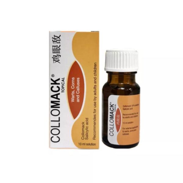 Collomack Warts Corns Topical Solution