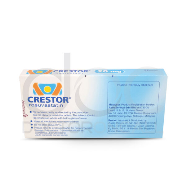 Crestor 20mg Tablet - Image 2
