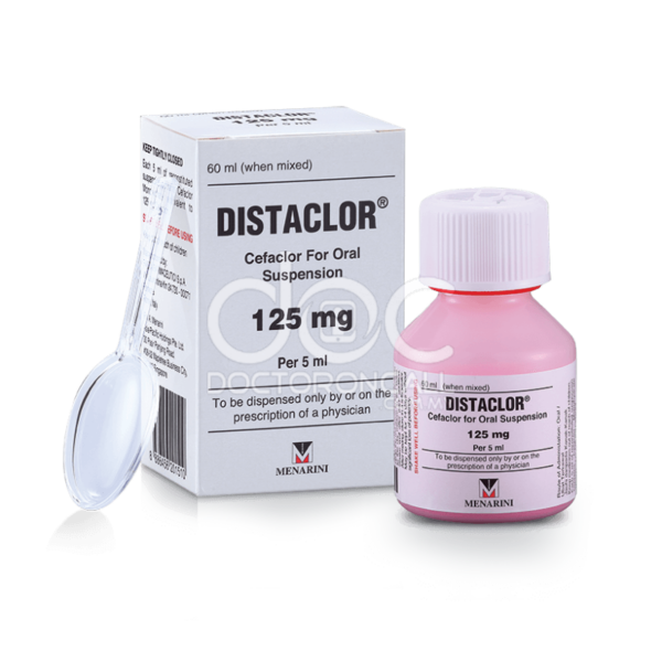 Distaclor 125mg/5ml Suspension