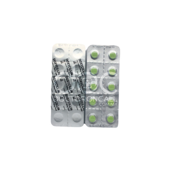 Duopharma Doxycillin 100mg Tablet