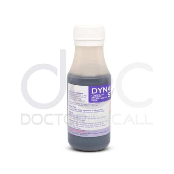 Dynadryl Cough Syrup - Image 3