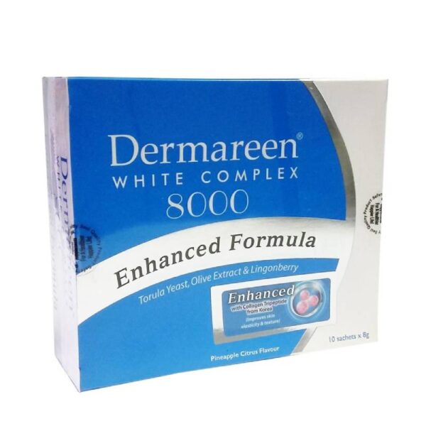 Enhanced Dermareen White Complex 8000 Sachet - Image 3