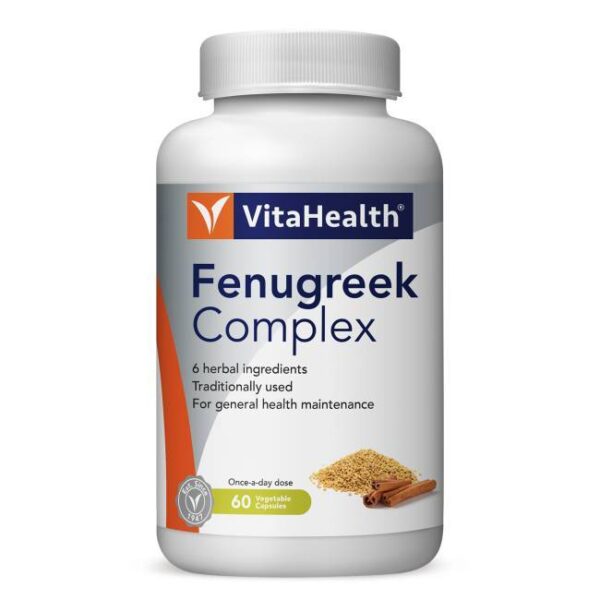 VitaHealth Fenugreek + Cinnamon Complex Capsule - Image 2