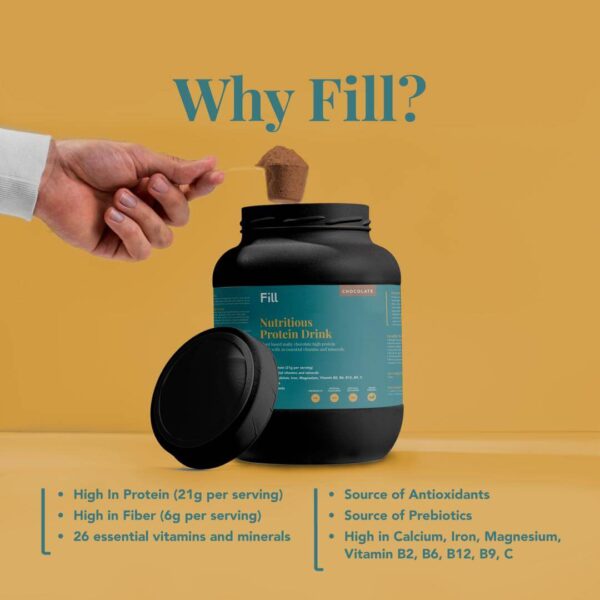 Fill Protein Nutritious Drink (Chocolate Flavor) - Image 3