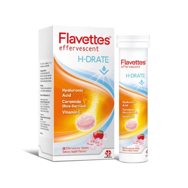 ⁦Flavettes Effervescent H-Drate Tablet⁩ - الصورة ⁦3⁩