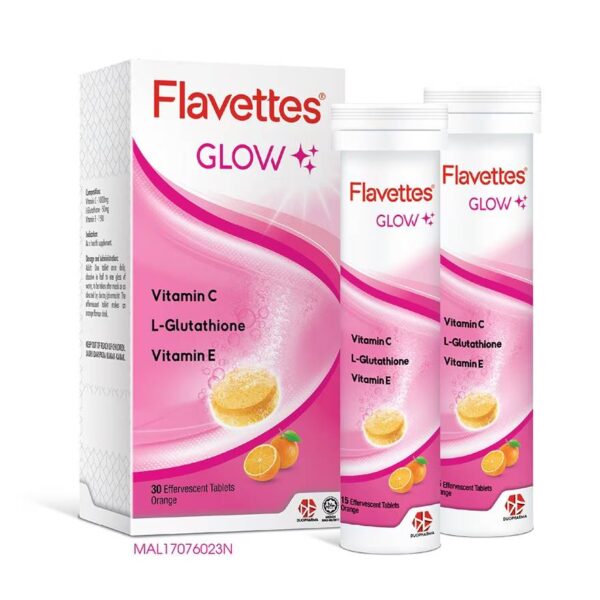 Flavettes Glow Effervescent Tablet