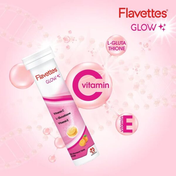 Flavettes Glow Effervescent Tablet - 图片 4