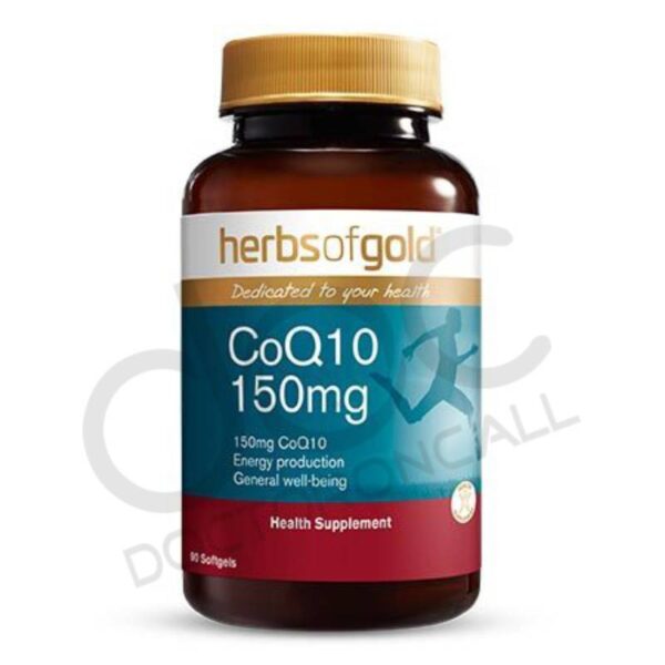Herbs of Gold CoQ10 150mg Capsule - Image 2