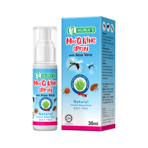 Hurix's Mos'Q King Spray With Aloe Vera