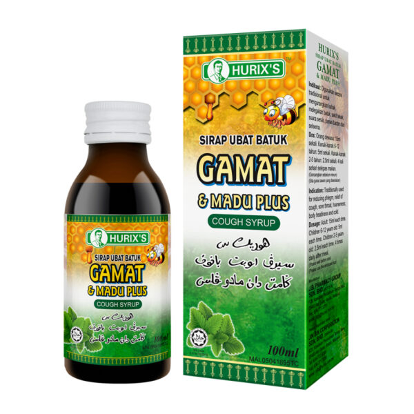Hurixs Sirap Ubat Batuk Gamat & Madu