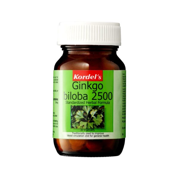 Kordel Ginkgo Biloba 2500mg Vegecaps