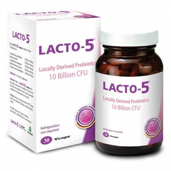 Lacto-5 Probiotics 500mg Capsule - Image 2