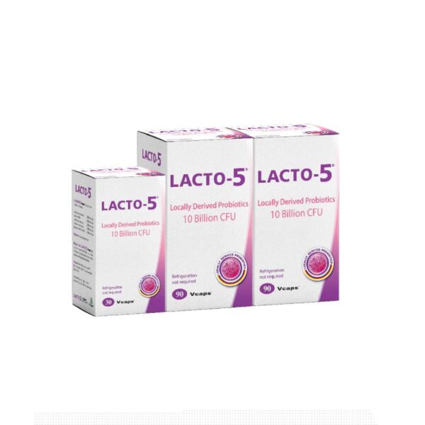 Lacto-5 Probiotics 500mg Capsule - Image 3