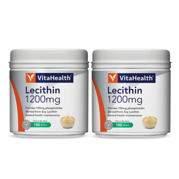 VitaHealth Lecithin 1200mg Capsule - Image 2