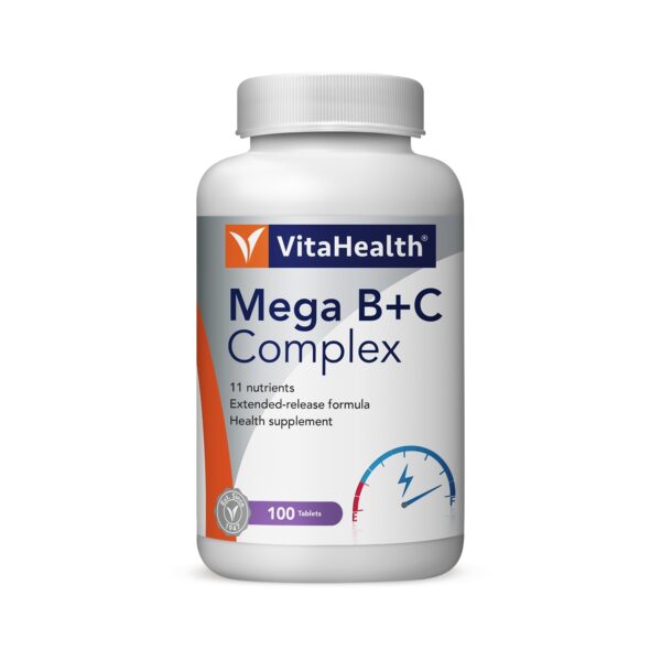 VitaHealth Mega B+C Complex Time Release Nutrition Tablet - Image 2