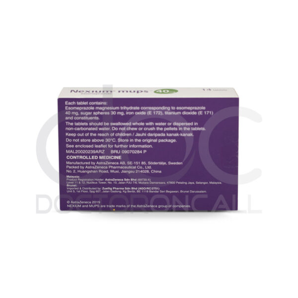 Nexium 40mg Tablet - Image 3