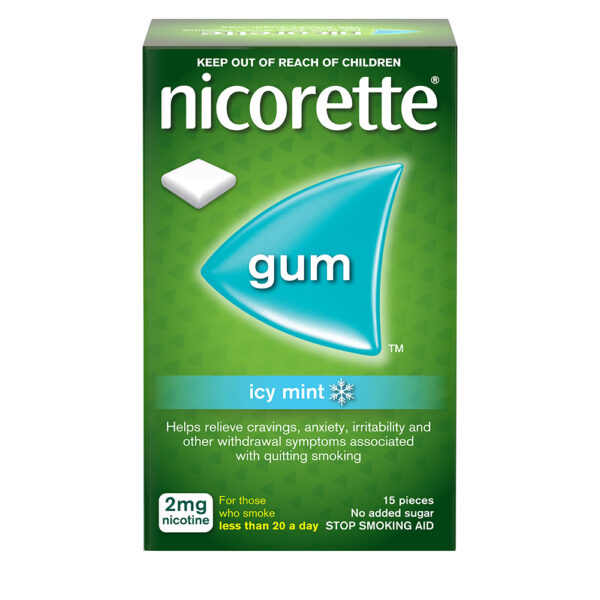Nicorette Icymint 2mg Gummy Tablet - Image 2