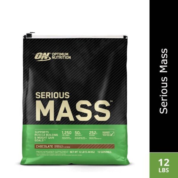Optimum Nutrition Serious Mass Chocolate Powder - 图片 2