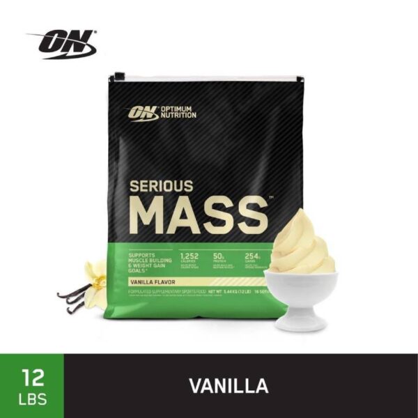 Optimum Nutrition Serious Mass Vanilla Powder - 图片 6