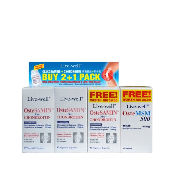 Live-well Ostesamin+Chondroitin & Msm Capsule