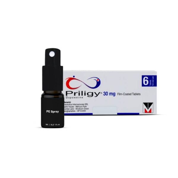 AndSons PE Complete Care Kit (Priligy 30mg + Lidocaine 5% Spray)