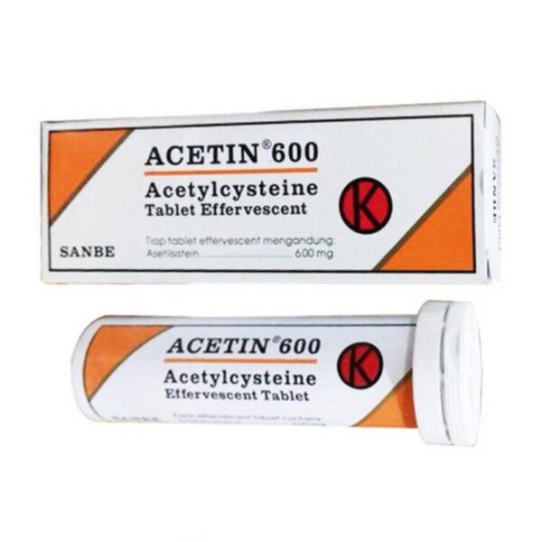 Sanbeacetin 600mg Effervescent Tablet