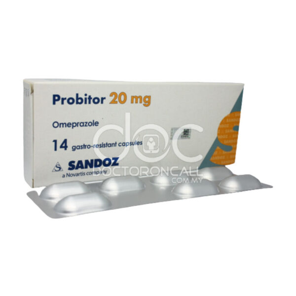 Sandoz Probitor 20mg Capsule