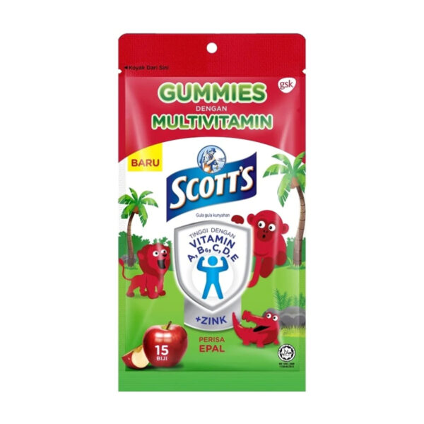 Scott's Gummies Multivitamin Apple Gummies - Image 2