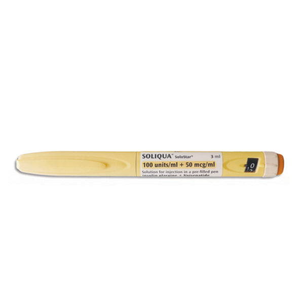 Soliqua SoloStar 100units/mL+50mcg/mL Pre-filled Pen