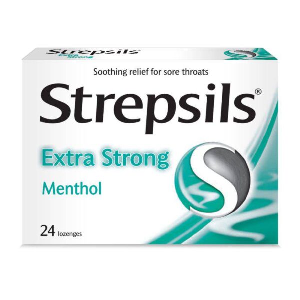 Strepsils Extra Strong Menthol Lozenges