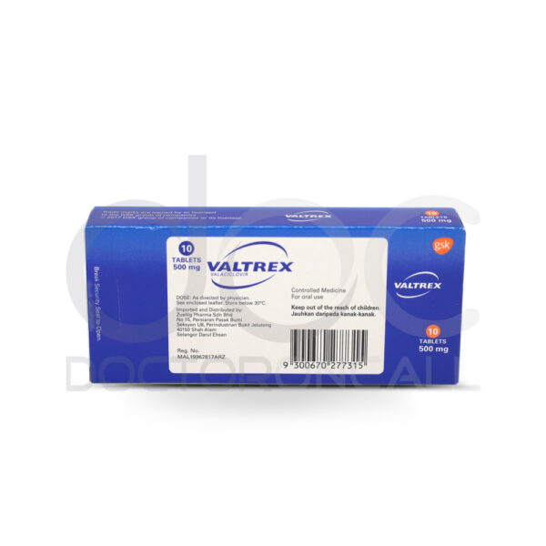 Valtrex 500mg Tablet - Image 2