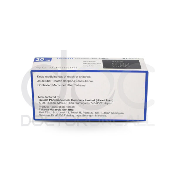 Vocinti 20mg 片 - 图片 2