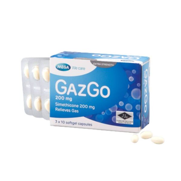 Mega Gazgo 200mg Capsule