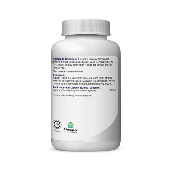 VitaHealth Cordyceps Extract Capsule - Image 3
