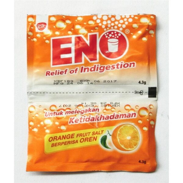Eno Fruit Salt Sachet 4.3g x2 - Image 5