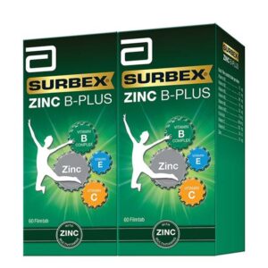 Abbott Surbex Zinc B-Plus Tablet 60s x2